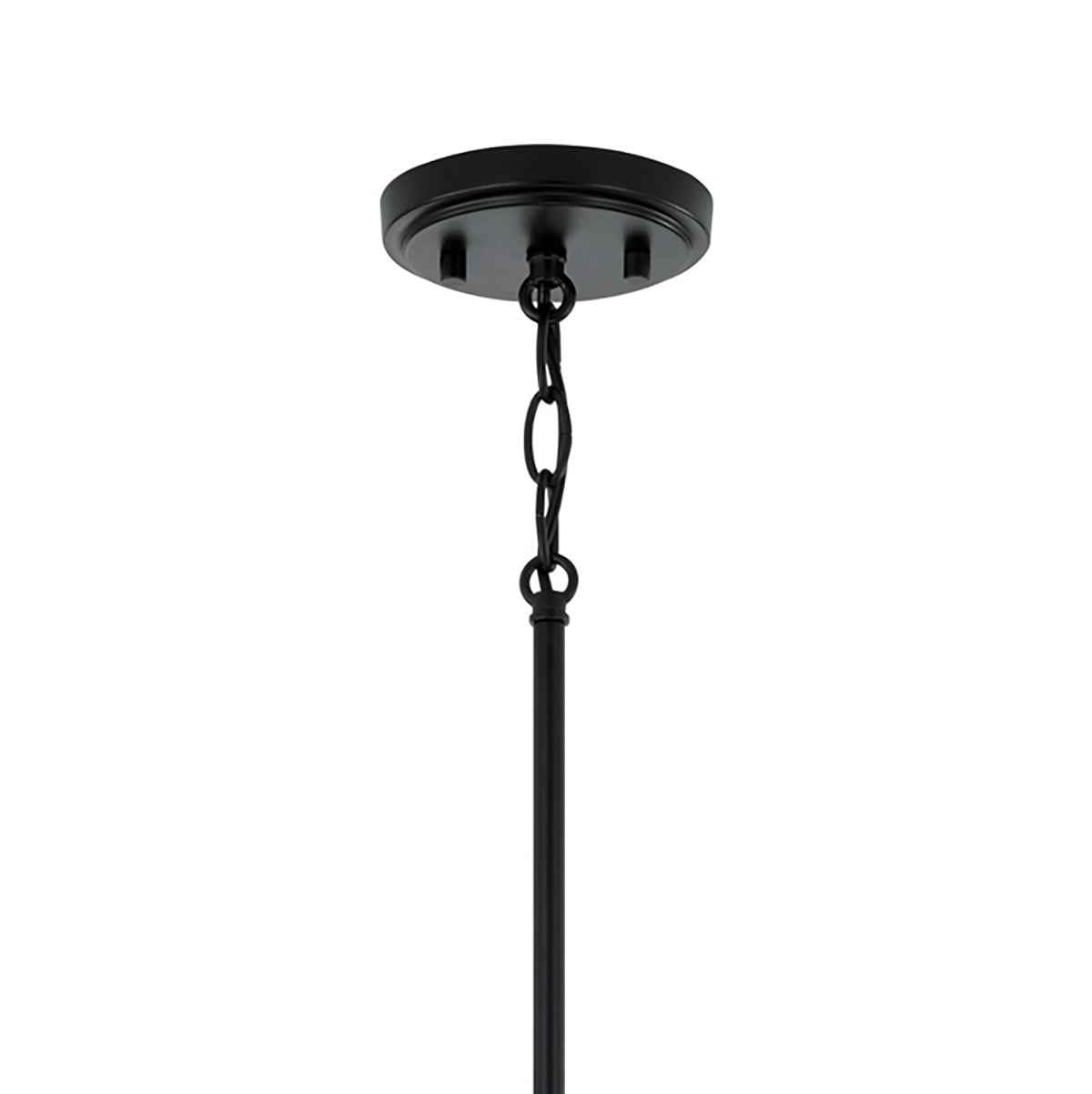 Astra Pendant 10", Aged Brass and Black
