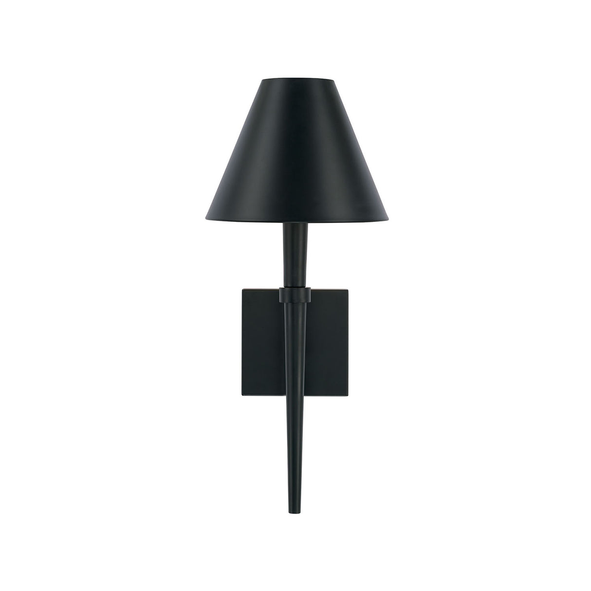 Clara Wall Sconce 19", Matte Black