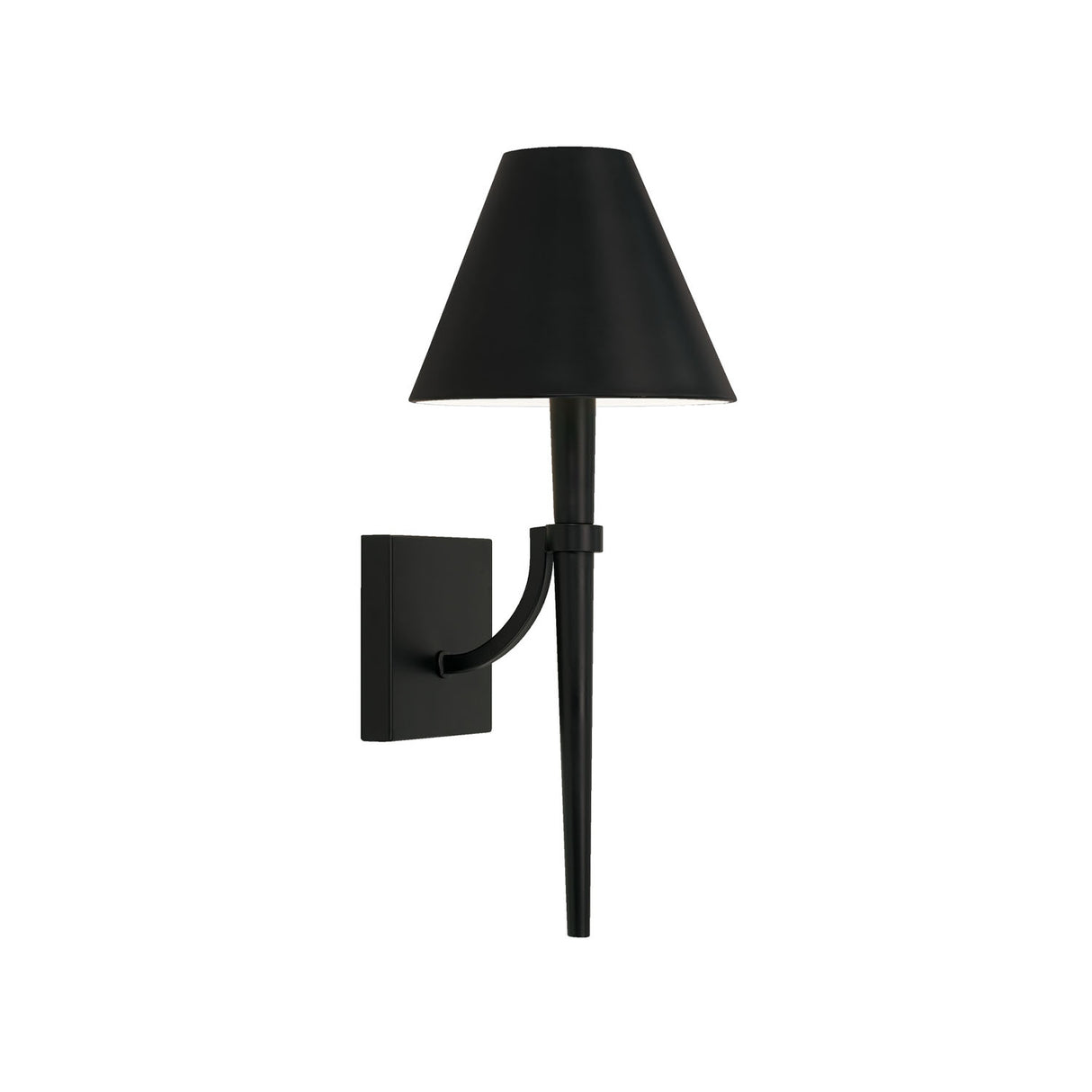 Clara Wall Sconce 19", Matte Black