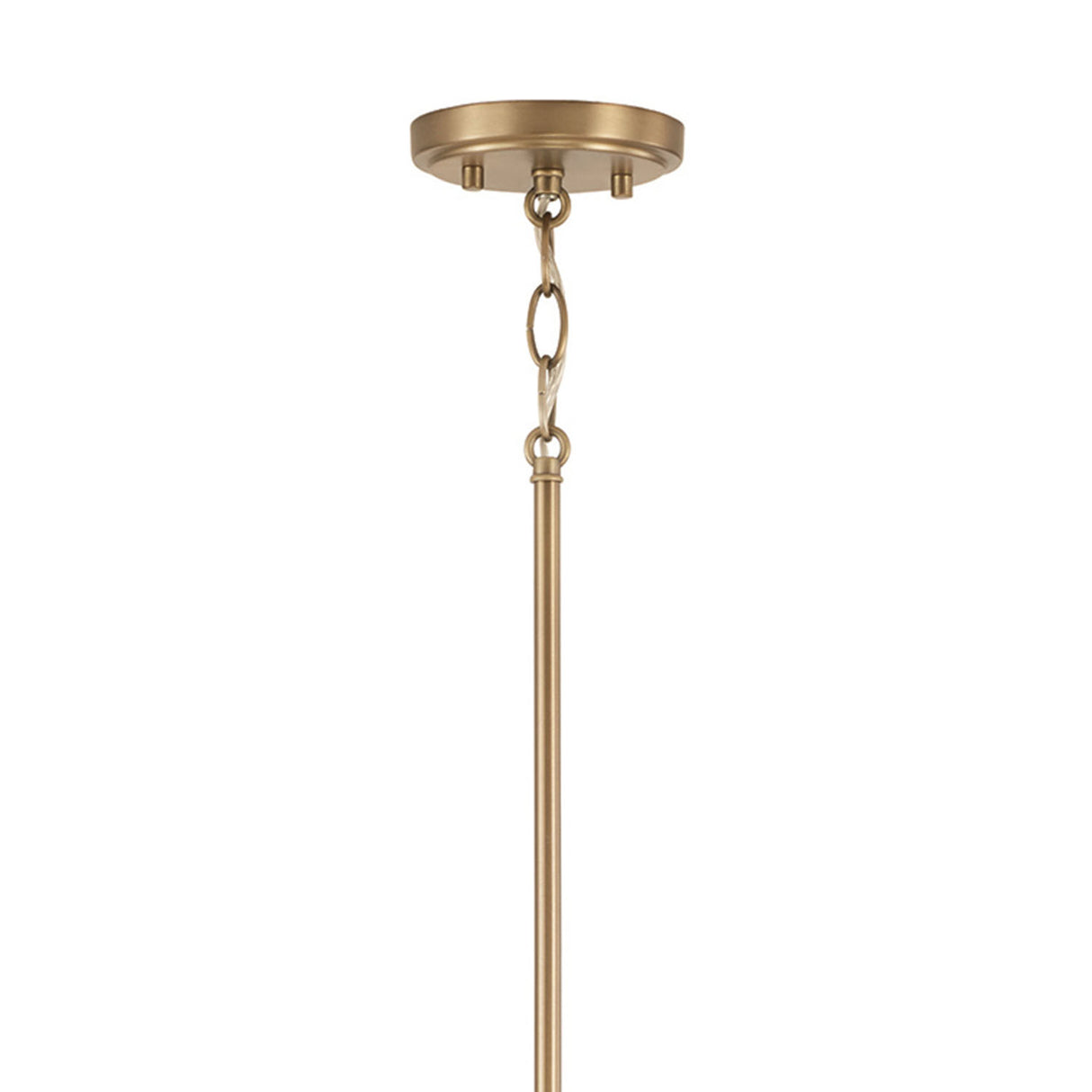 Colton 6 Light Chandelier 36", Aged Brass