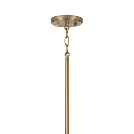 Lior 2 Light Linear Pendant 50", Aged Brass
