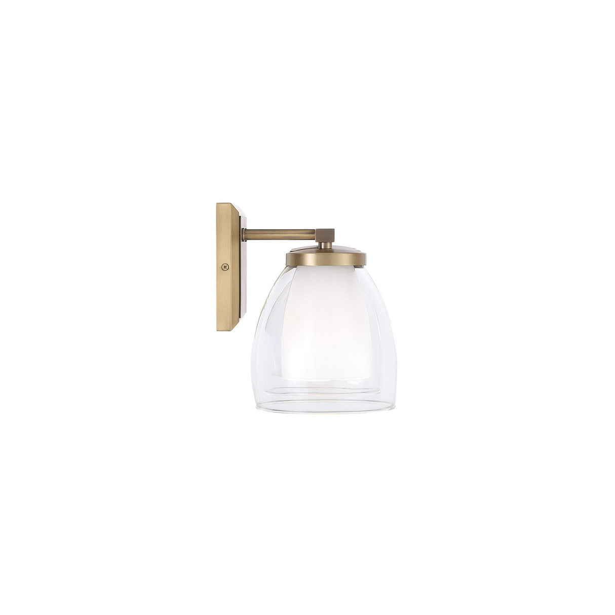 Suri 3 Light Vanity, Aged Brass