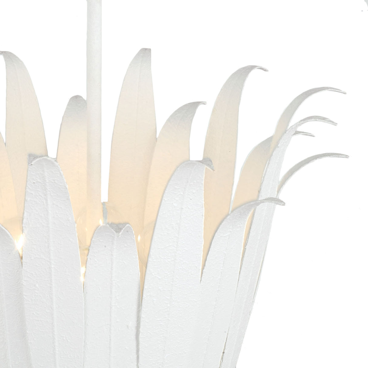 Cerise Pendant 16", Textured White