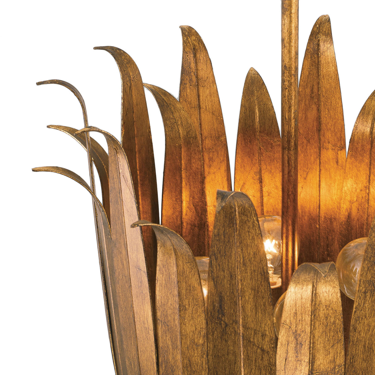 Cerise Pendant 16", Antique Gold