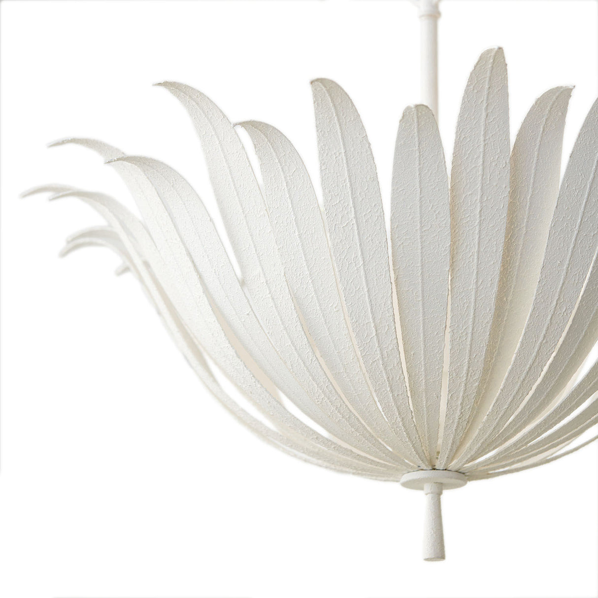 Cerise Pendant 24", Textured White