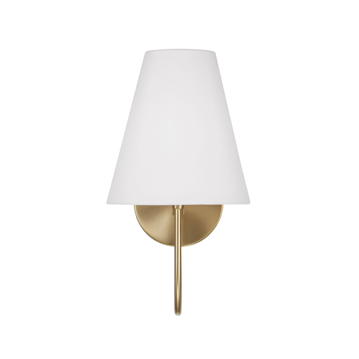 Dorian Wall Sconce 14", Matte Brass
