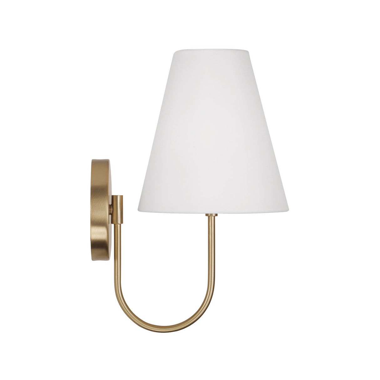 Dorian Wall Sconce 14", Matte Brass