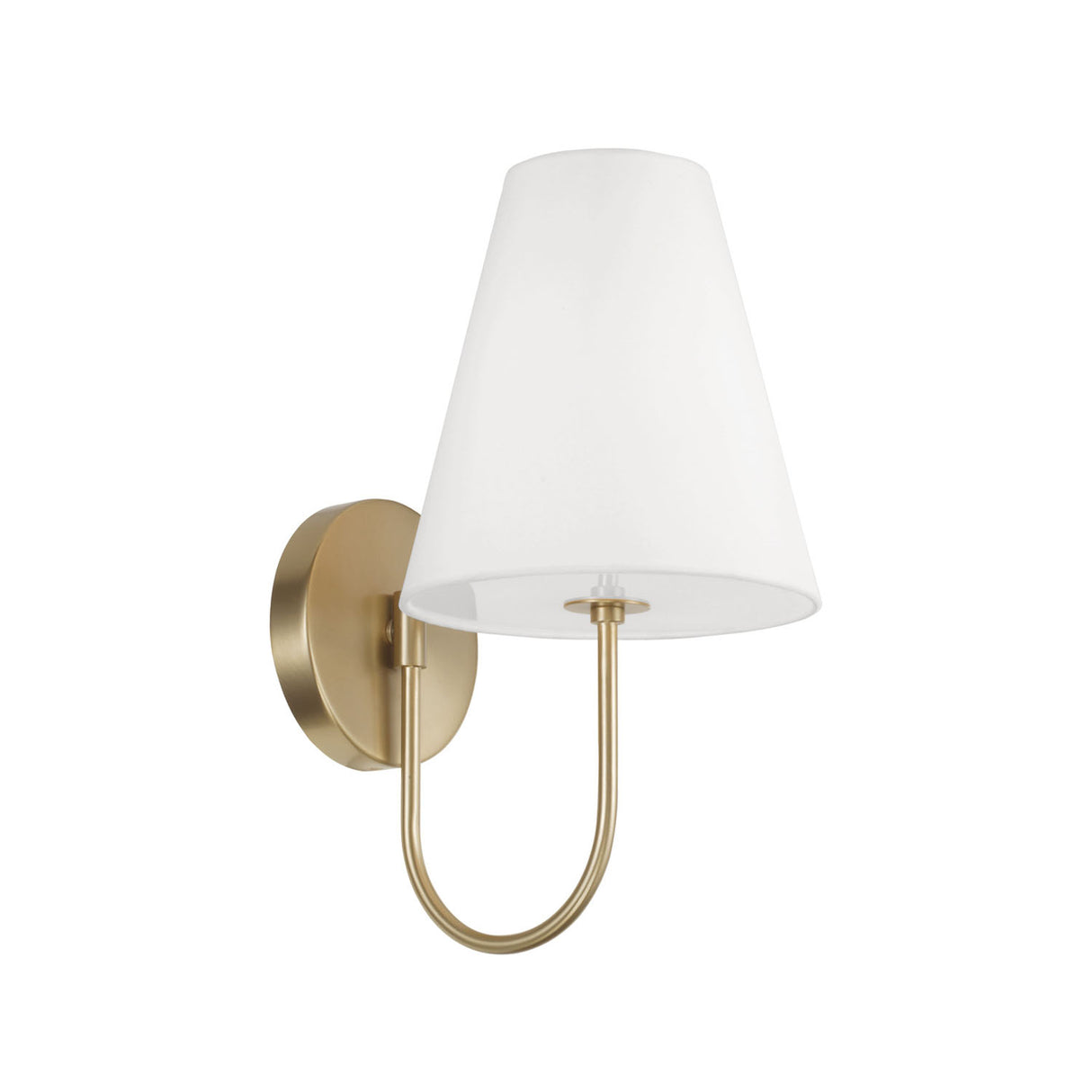 Dorian Wall Sconce 14", Matte Brass