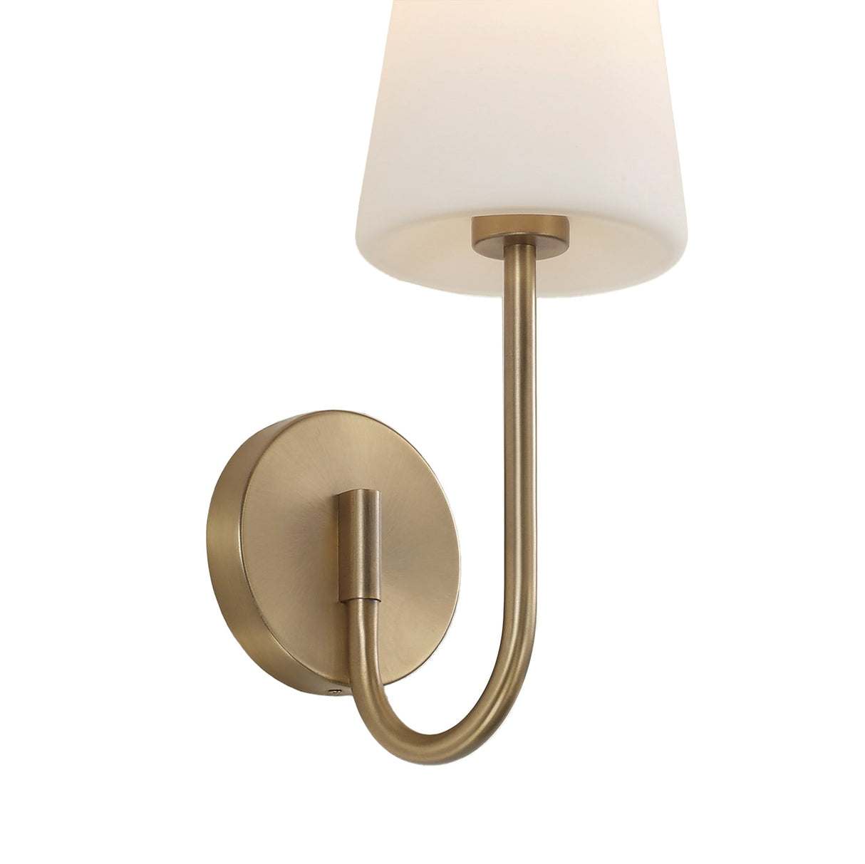 Viola Wall Sconce 17", Aged Brass