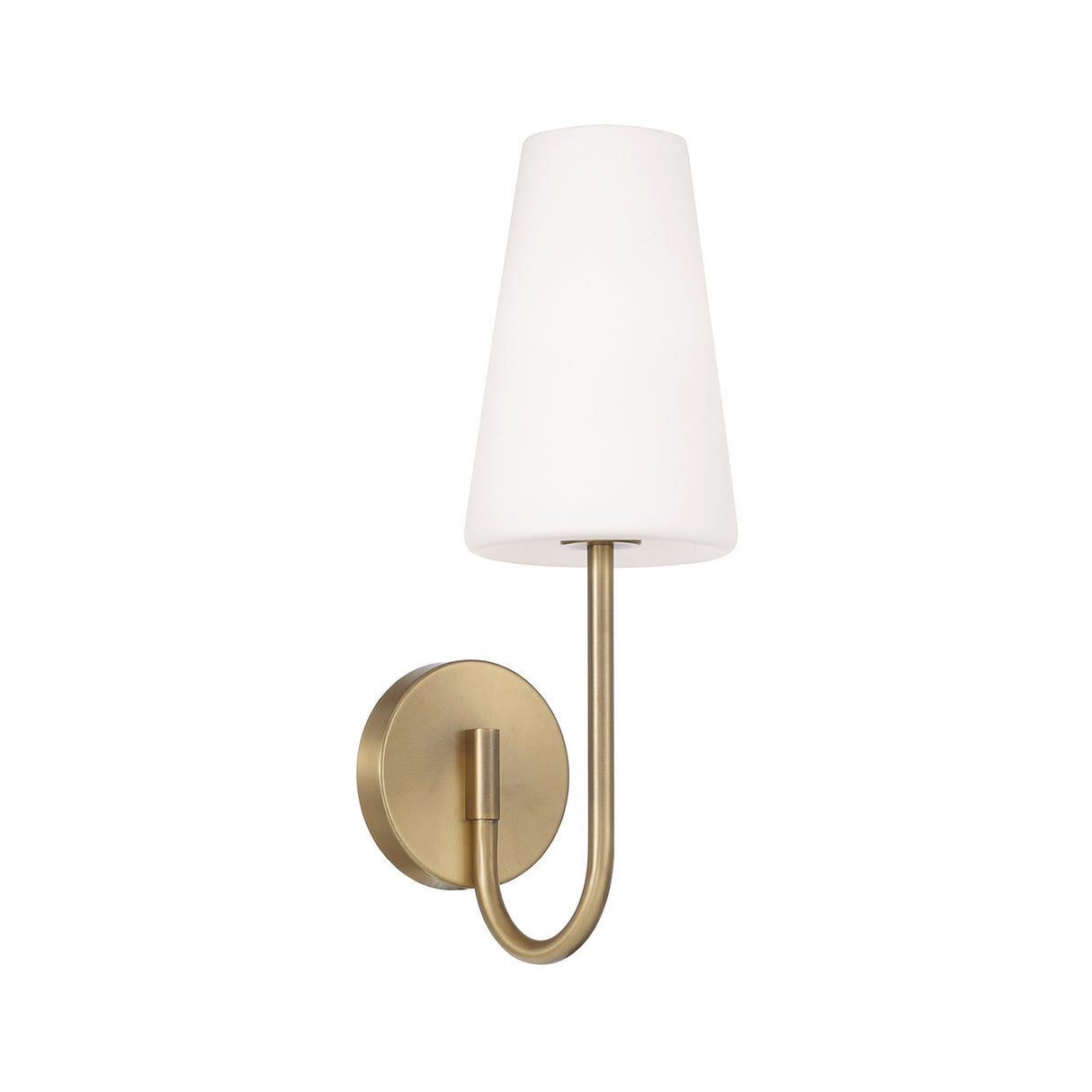 Viola Wall Sconce 17", Aged Brass