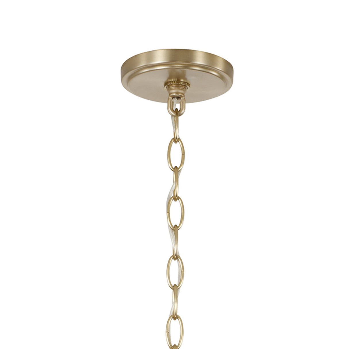 Crosby Pendant 25", Matte Brass