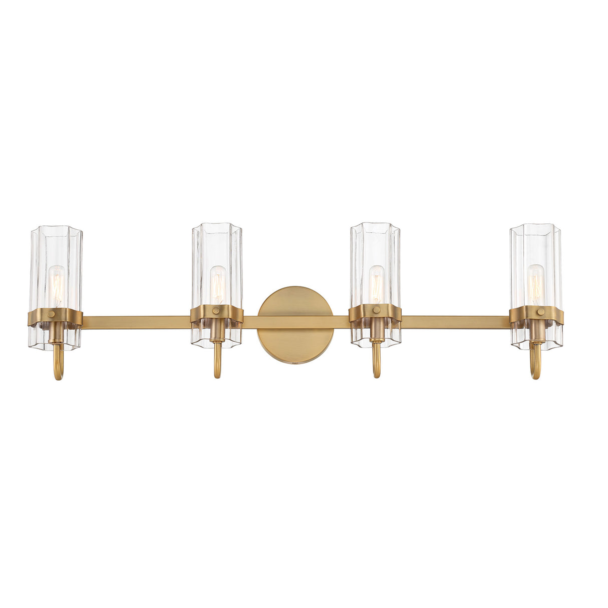 Corbin 4 Light Vanity 31", Brass