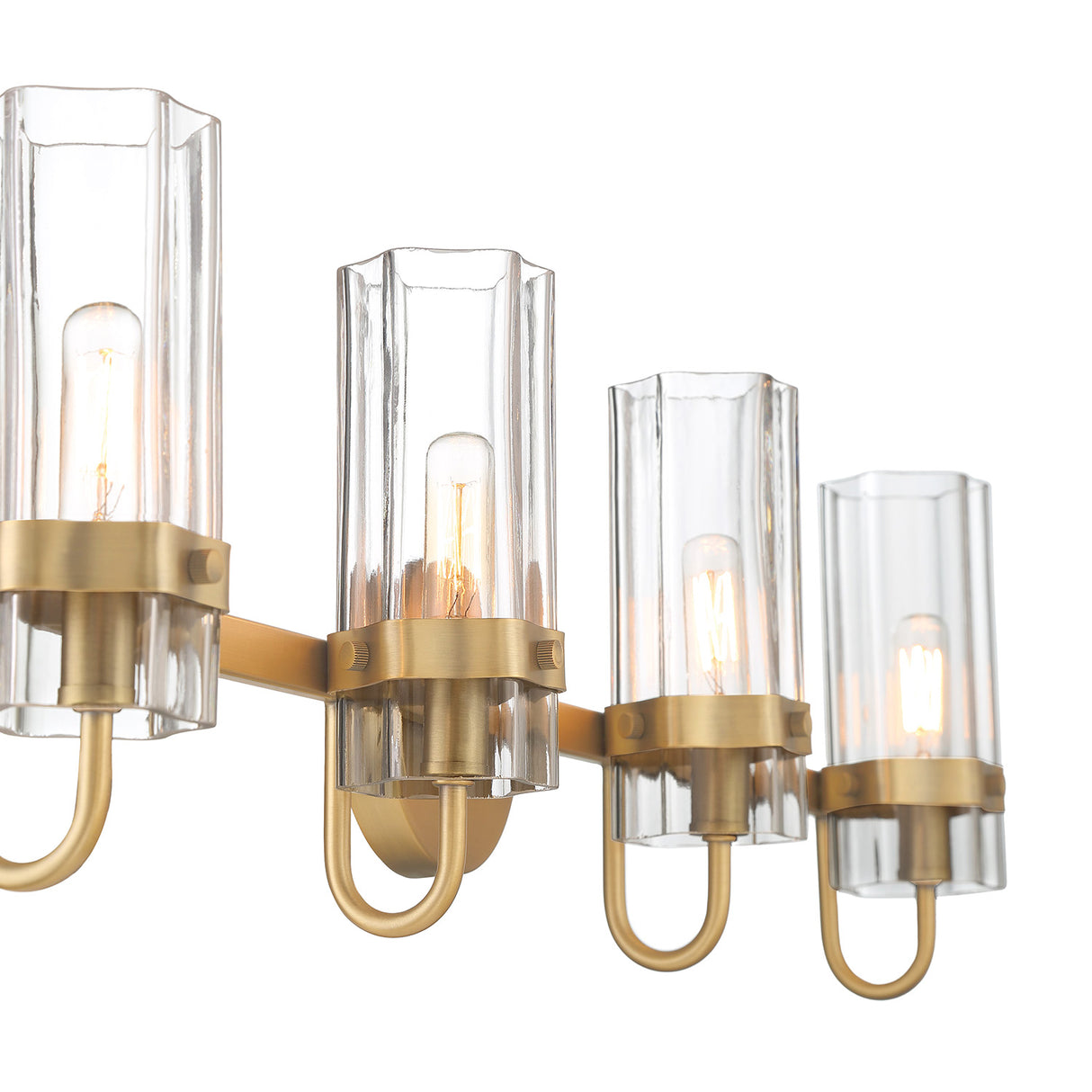 Corbin 4 Light Vanity 31", Brass