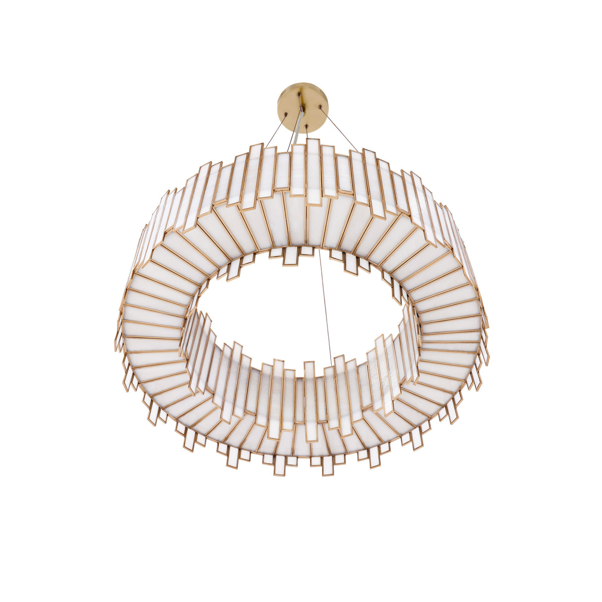 Colette 8 Light Chandelier 28", Antique Brass