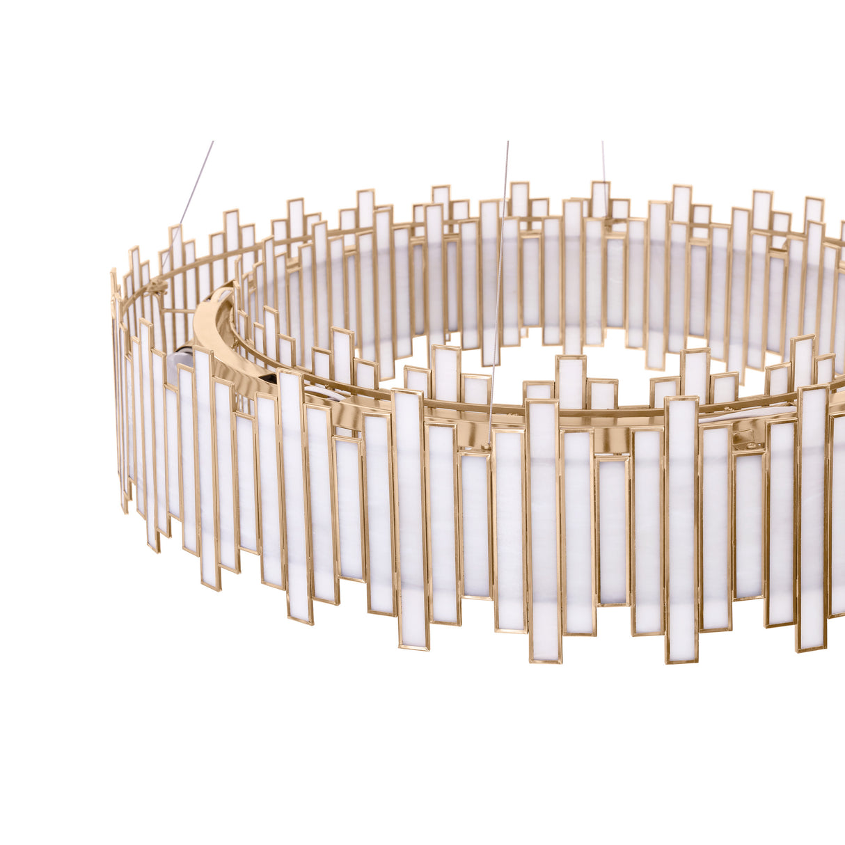 Colette 12 Light Chandelier 37", Antique Brass