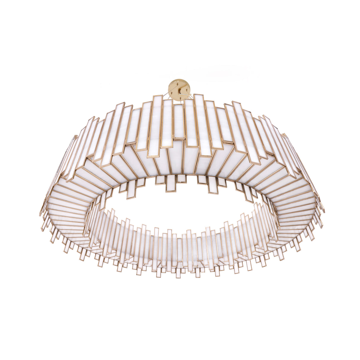 Colette 12 Light Chandelier 37", Antique Brass