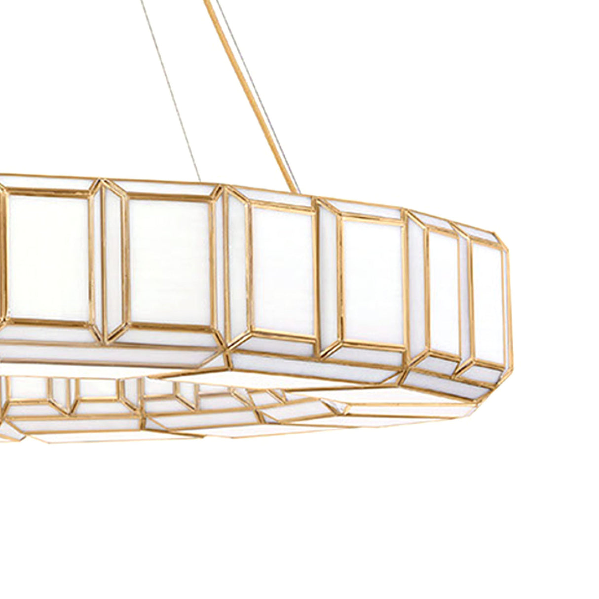 Camille 16 Light Chandelier 48", Antique Brass