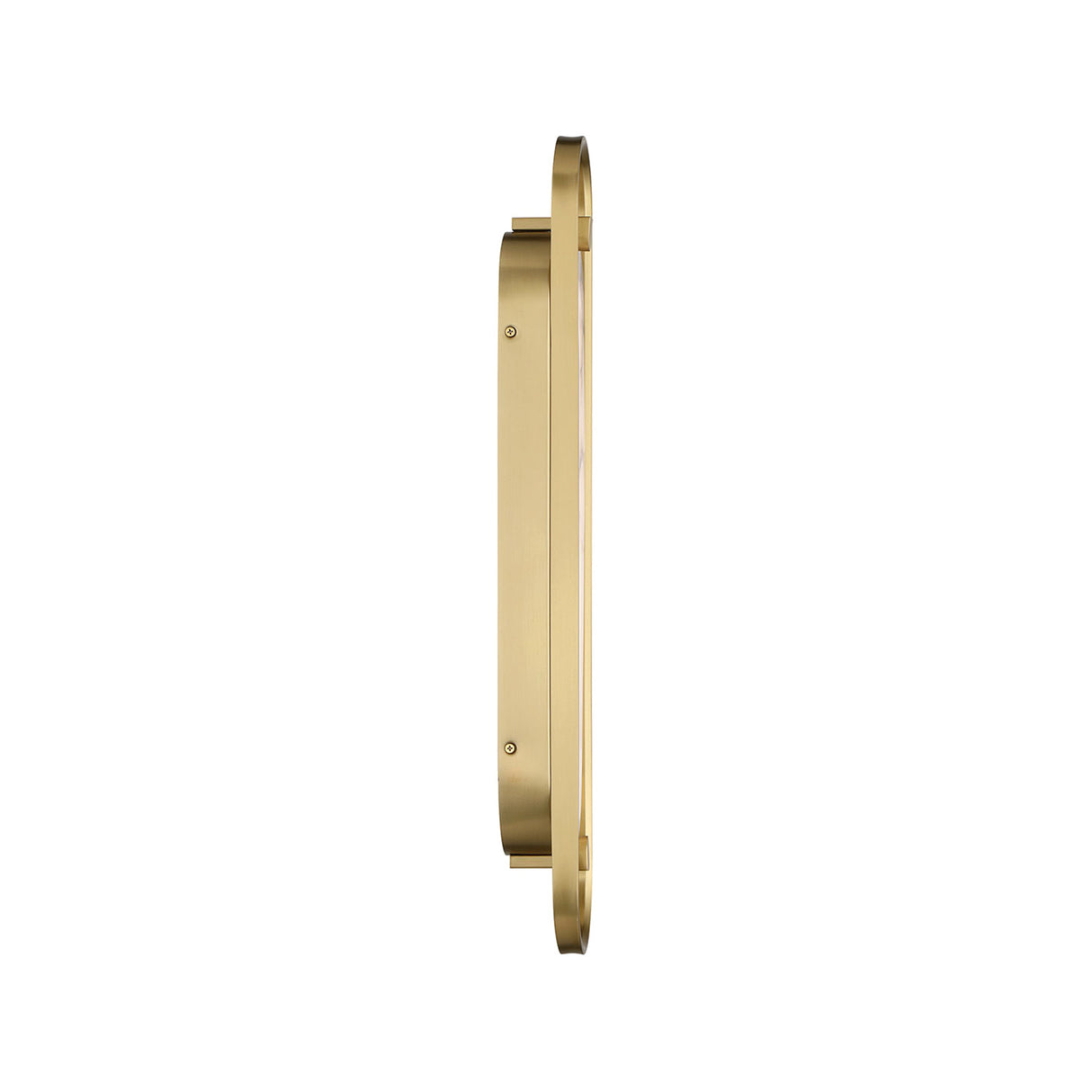 Inez LED Wall Sconce 24", Brass and Alabaster