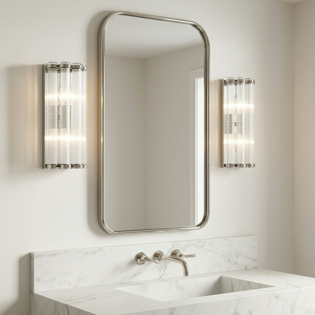 Nori Wall Sconce 14" for Modern home with White Walls