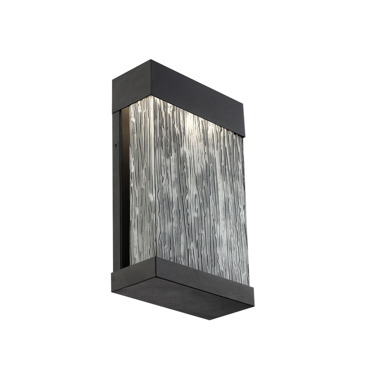 Palisade LED Outdoor Wall Light 12", Black