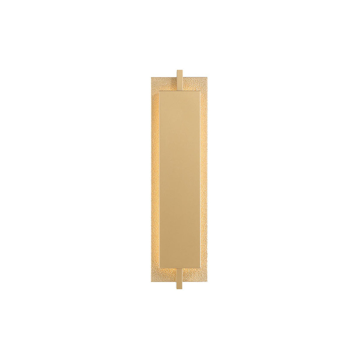 Rye LED Outdoor Wall Light 21", Textured Gold