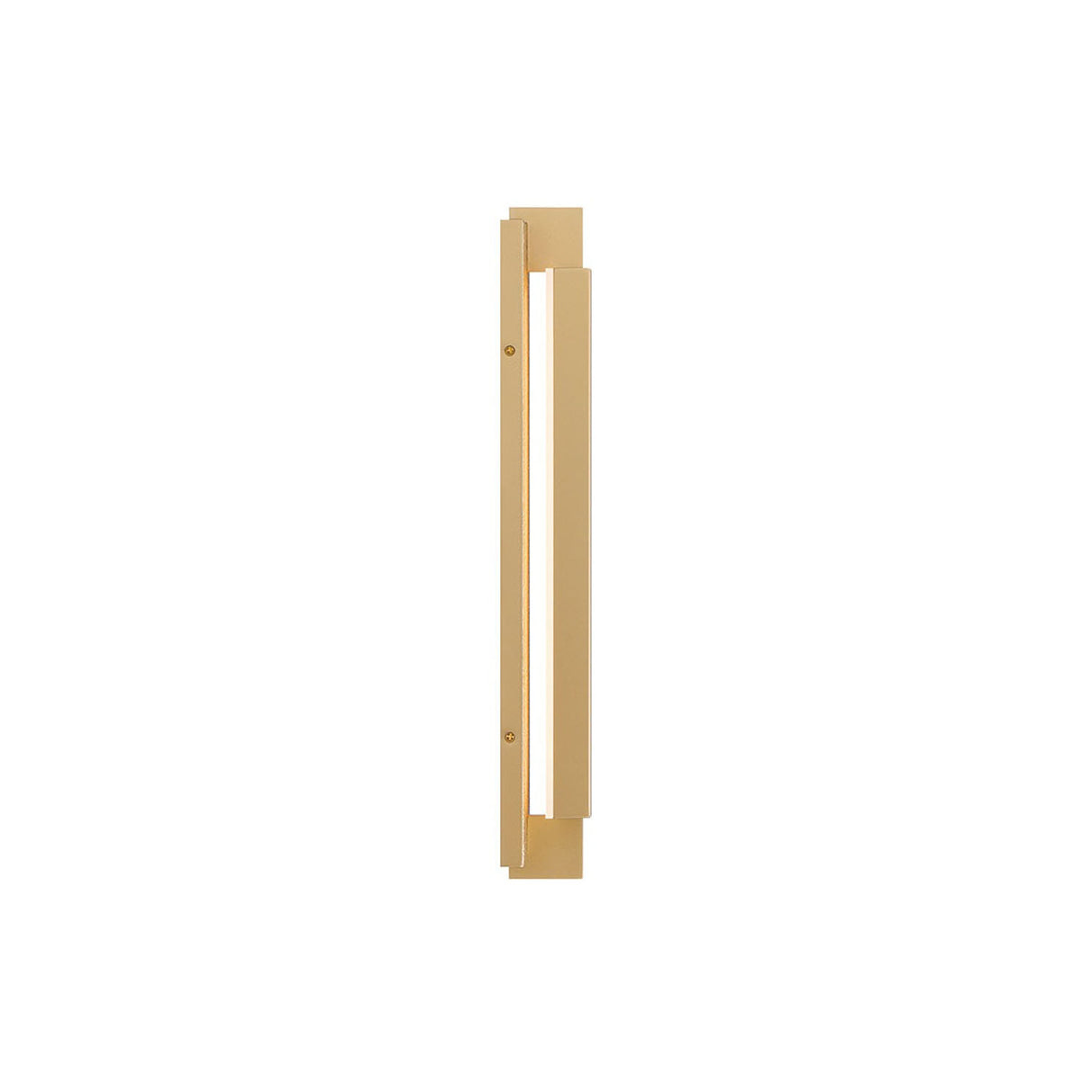 Rye LED Outdoor Wall Light 21", Textured Gold