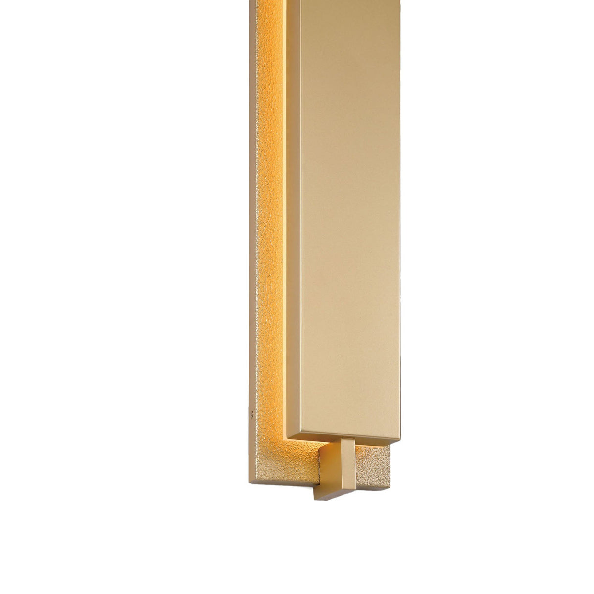 Rye LED Outdoor Wall Light 32",  Textured Gold
