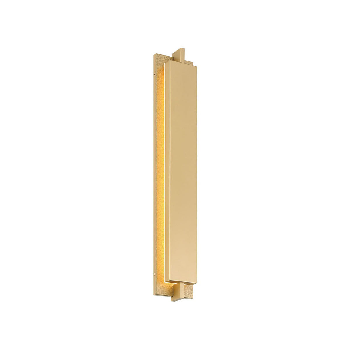 Rye LED Outdoor Wall Light 32",  Textured Gold
