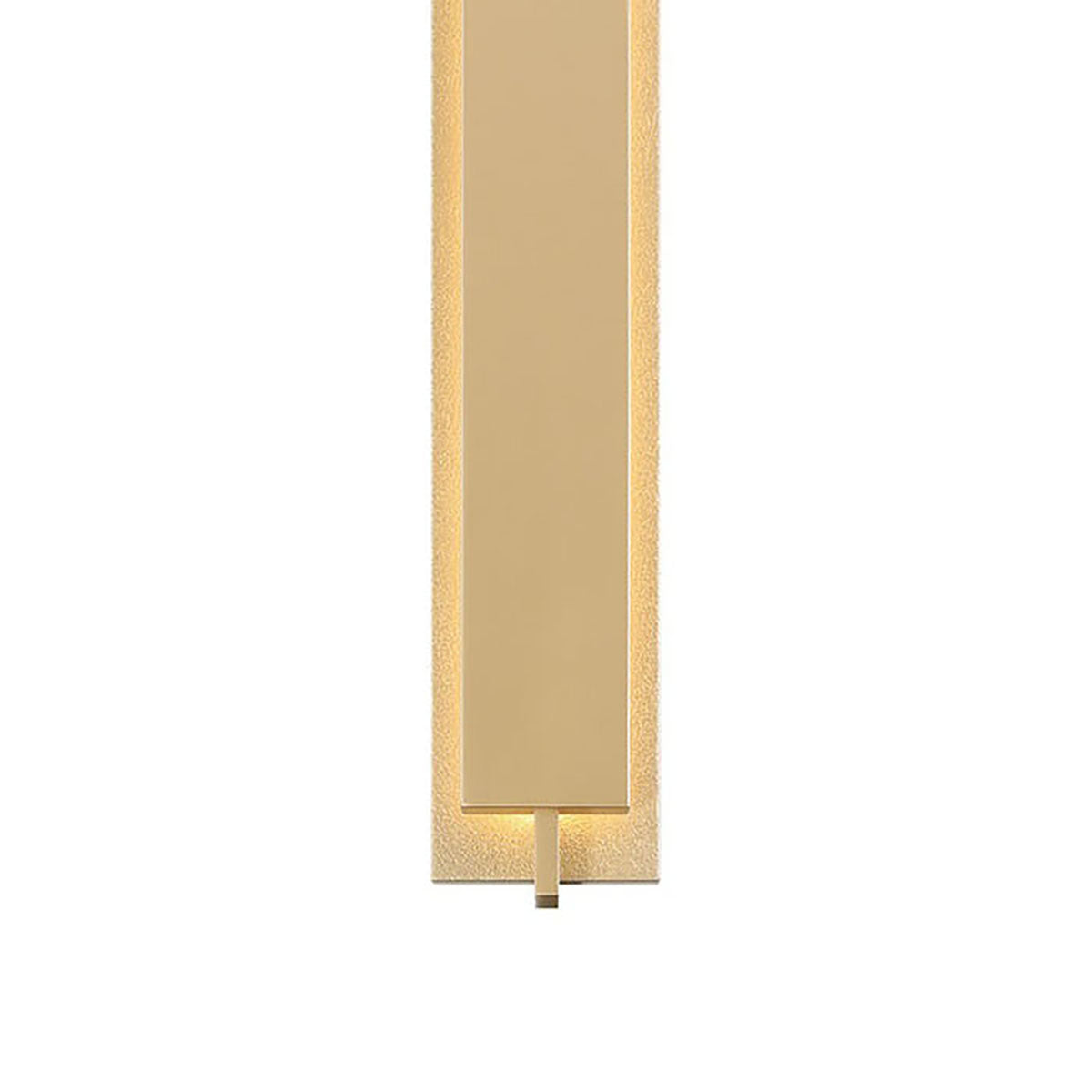 Rye LED Outdoor Wall Light 46", Textured Gold