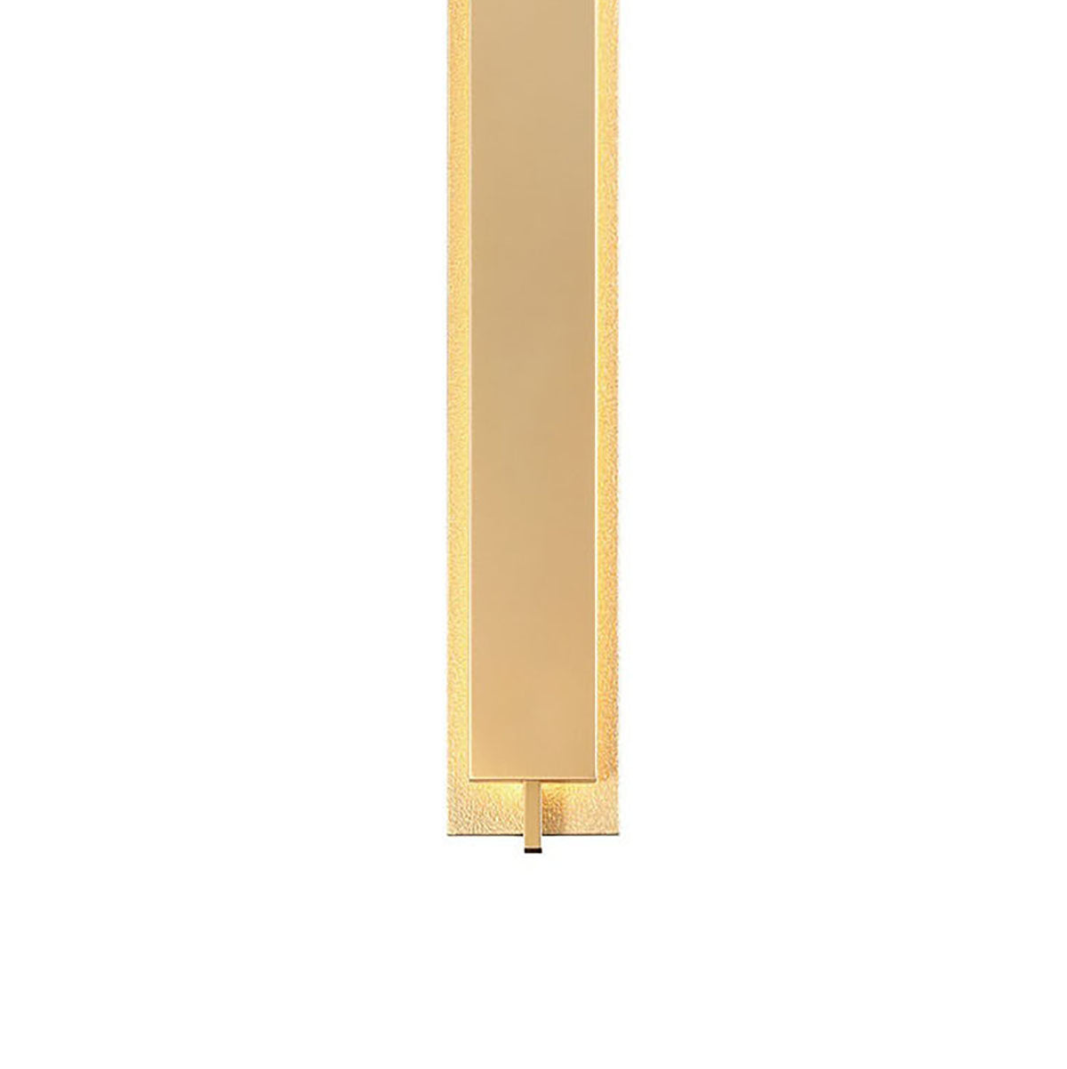 Rye LED Outdoor Wall Light 60", Textured Gold