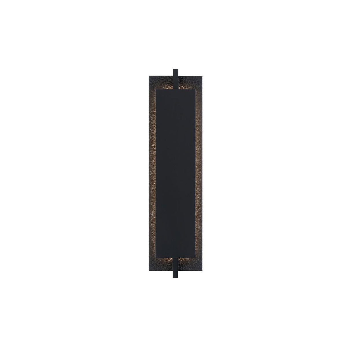 Rye LED Outdoor Wall Light 21", Textured Black