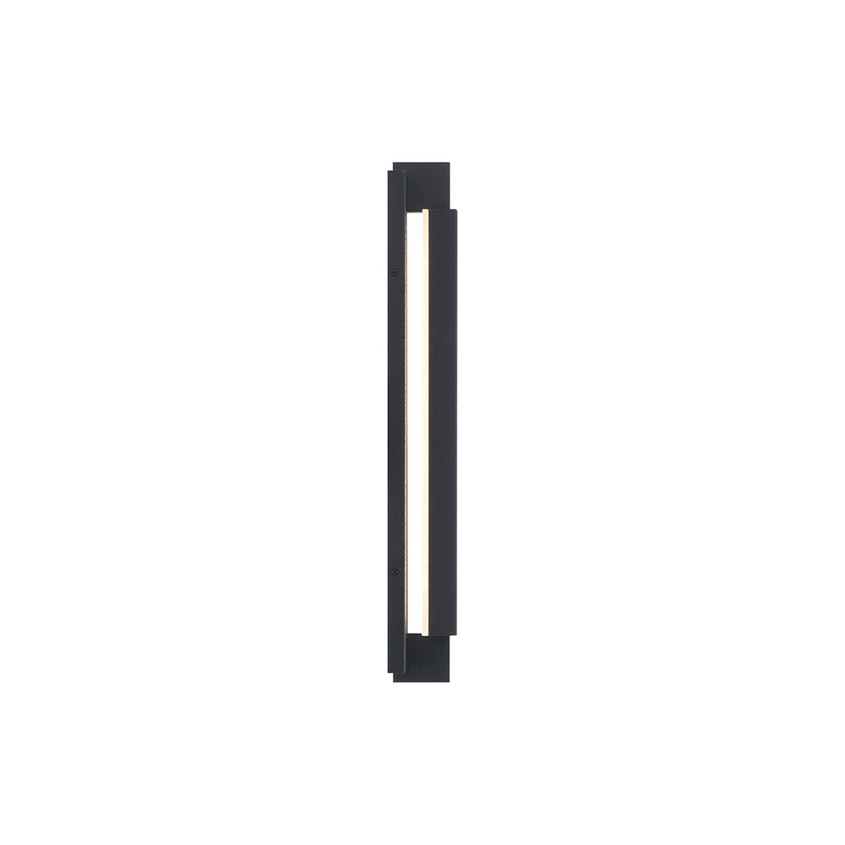 Rye LED Outdoor Wall Light 21", Textured Black