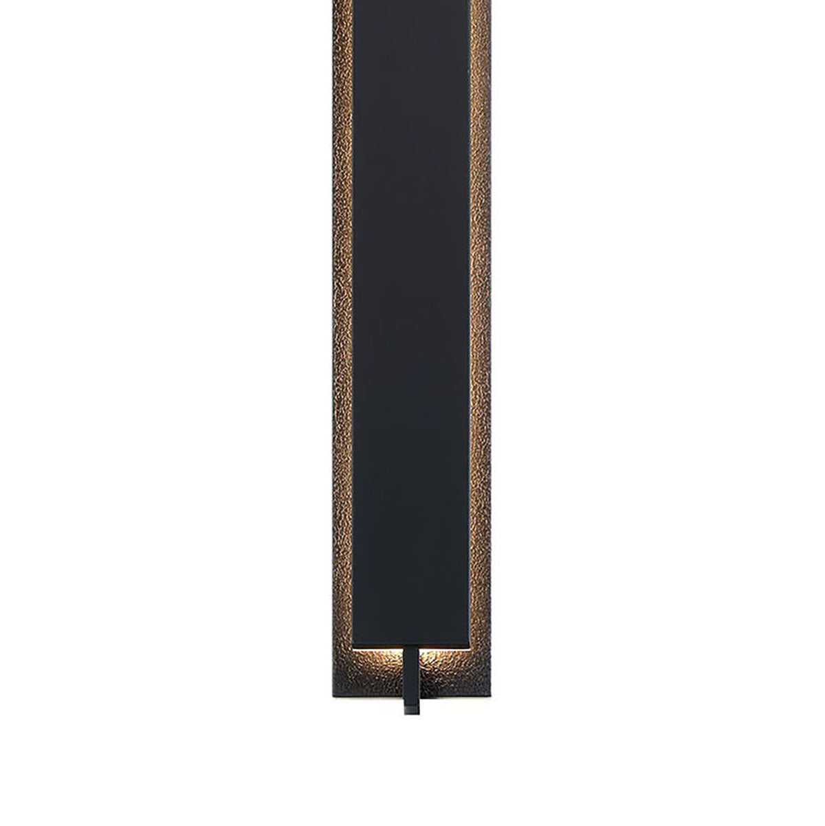 Rye LED Outdoor Wall Light 46", Textured Black