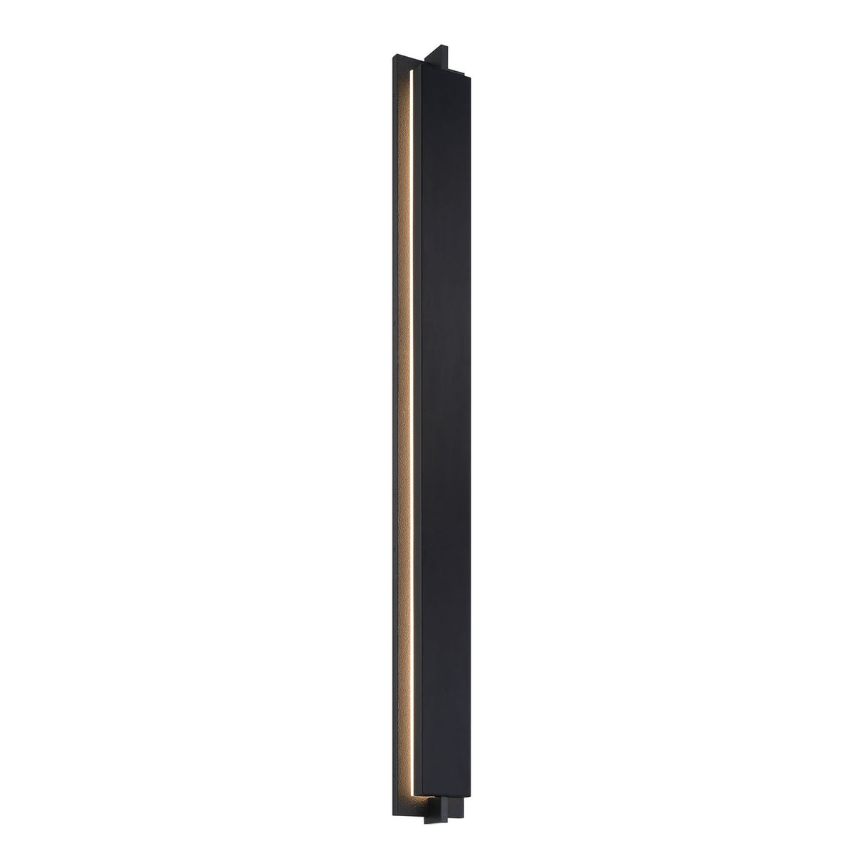 Rye LED Outdoor Wall Light 60", Textured Black