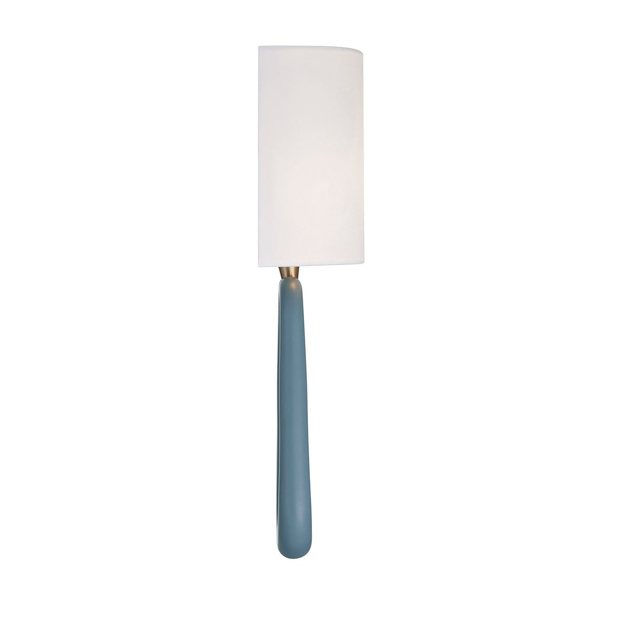 Boden Wall Sconce 20", French Blue and Brass