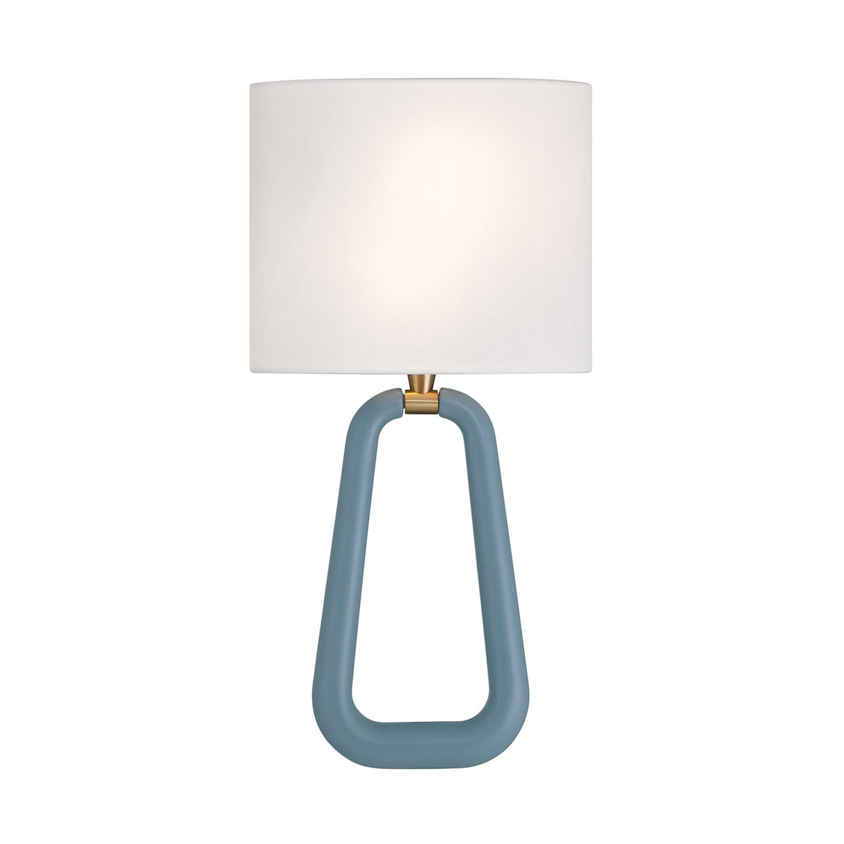 Boden Wall Sconce 20", French Blue and Brass