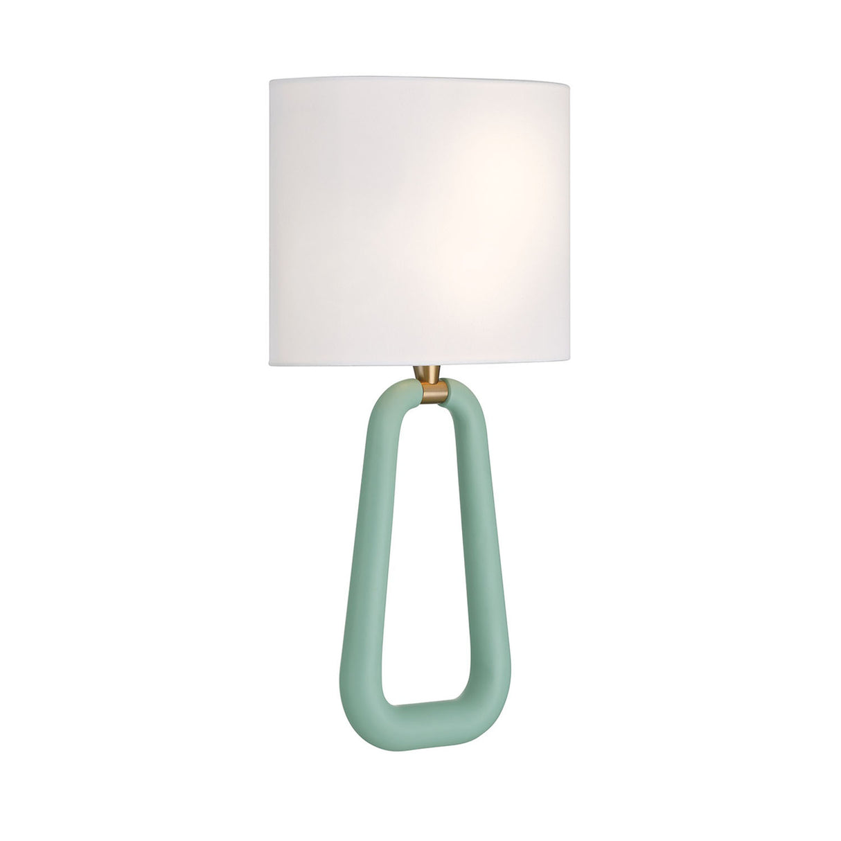 Boden Wall Sconce 20", Sage Green and Brass