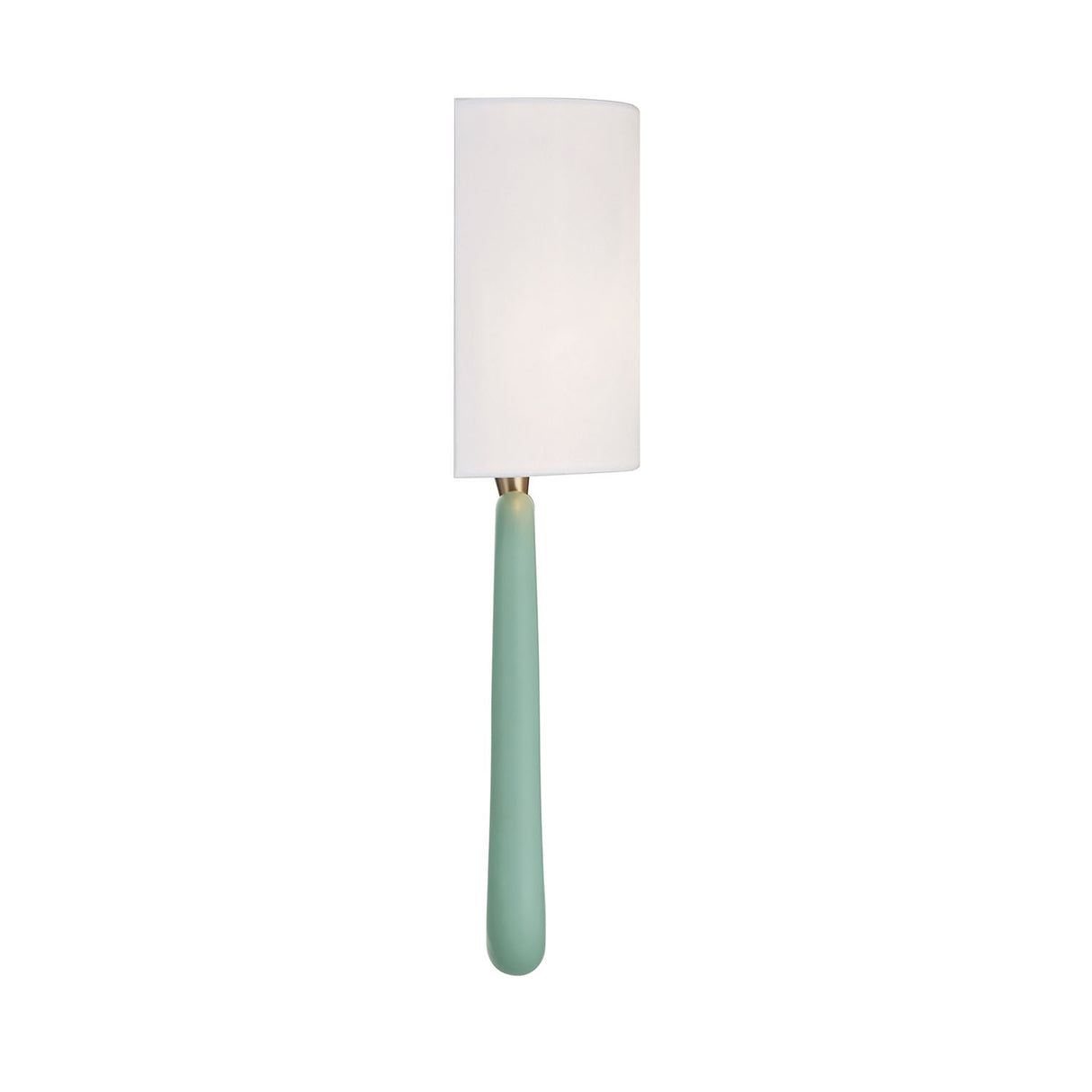 Boden Wall Sconce 20", Sage Green and Brass