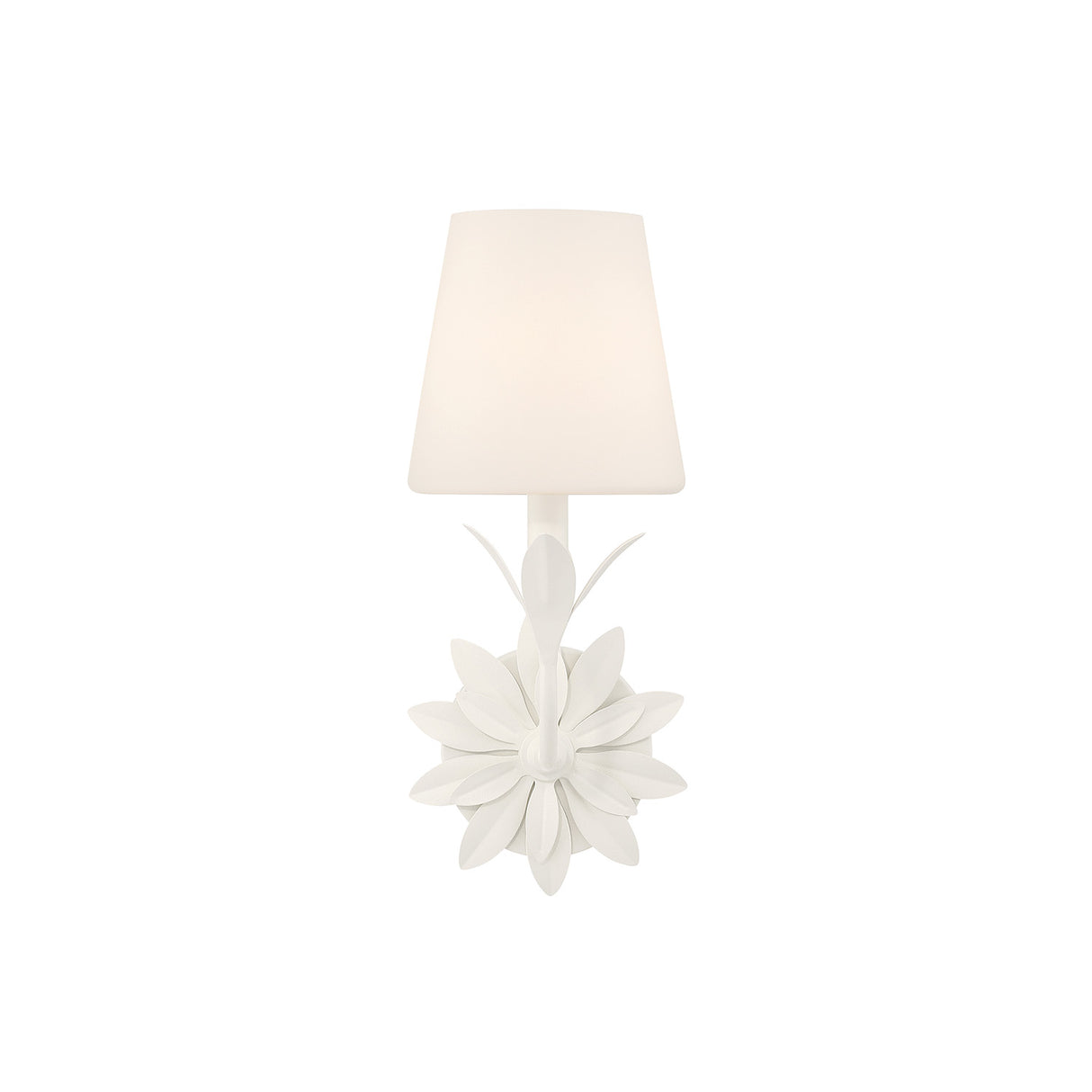 Ayla Wall Sconce 15", Matte White