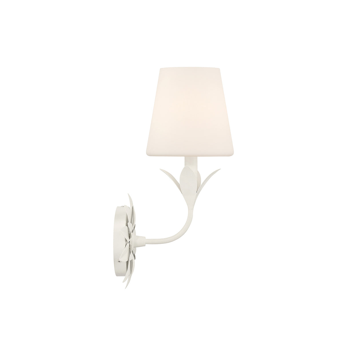 Ayla Wall Sconce 15", Matte White