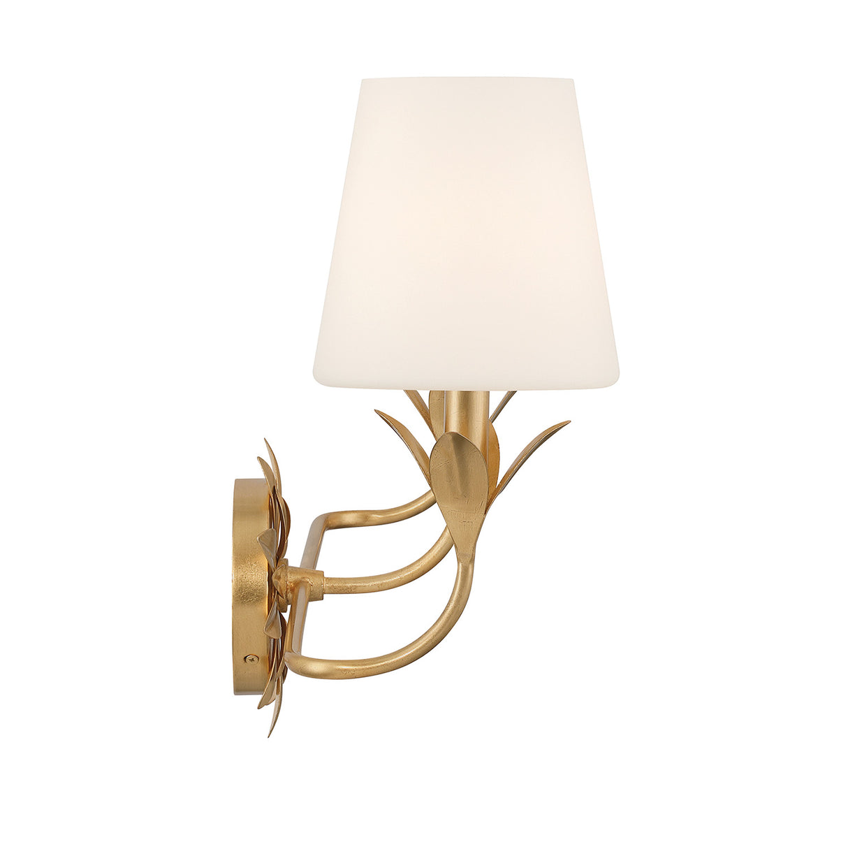 Ayla 3 Light Vanity, Antique Gold