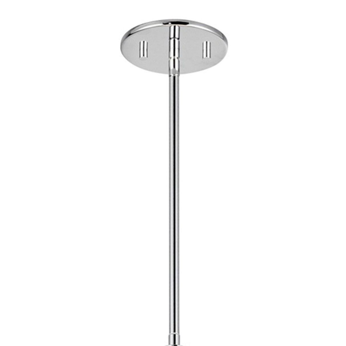 Soren 7 Light LED Chandelier 16", Chrome and Opal Glass