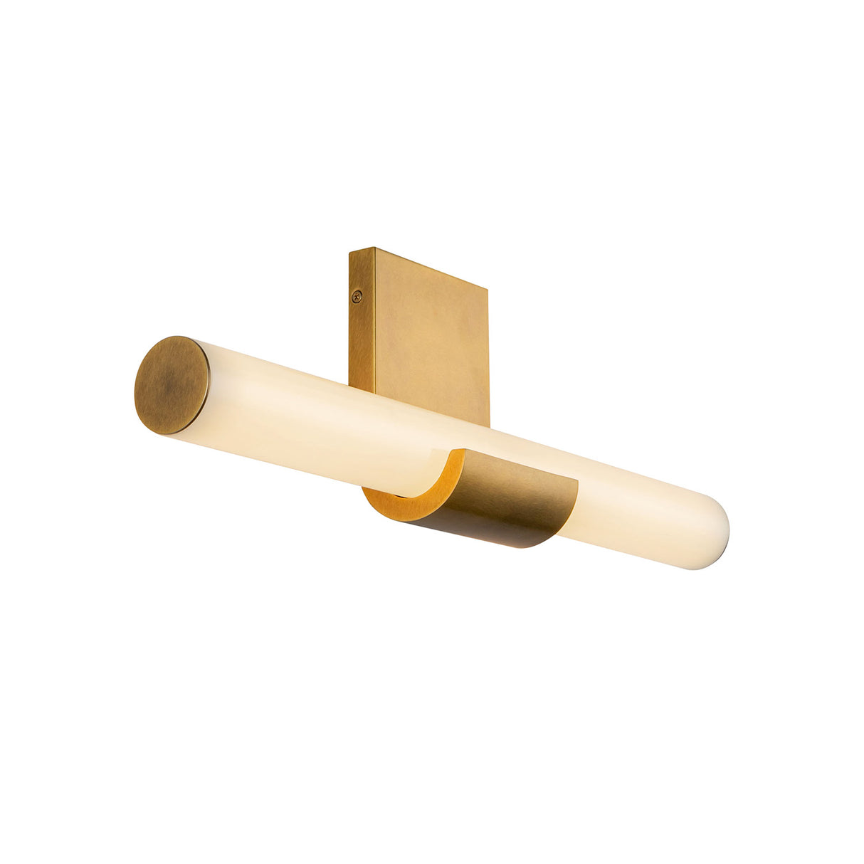 Nell LED Vanity Light 20", Aged Brass