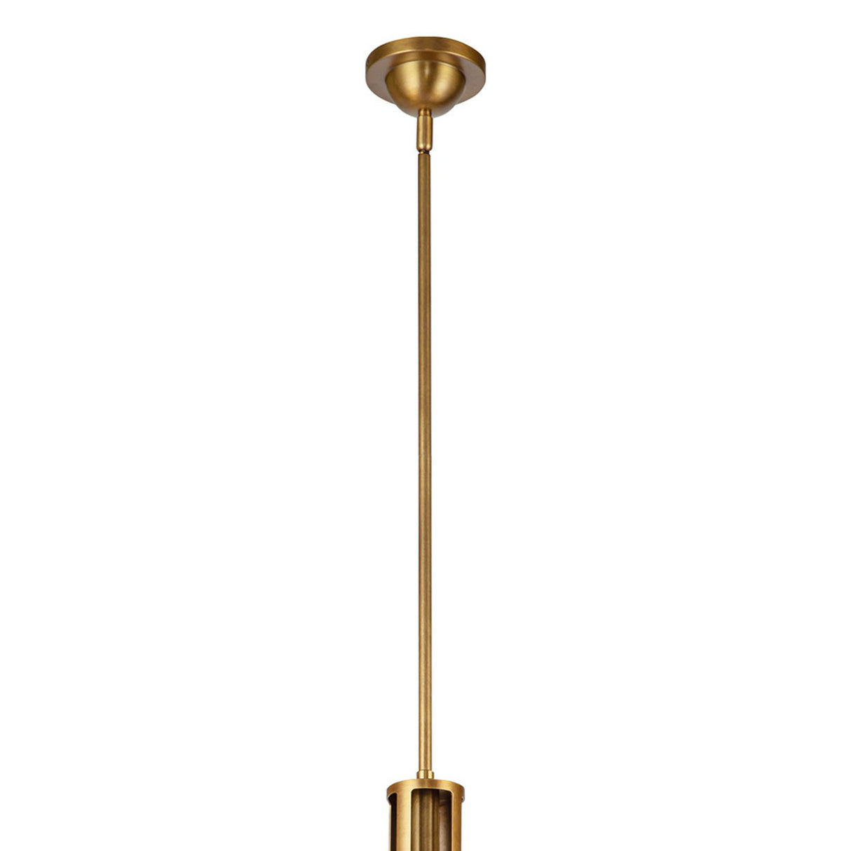 Alverna Pendant 16", Matte White with Rattan Accents