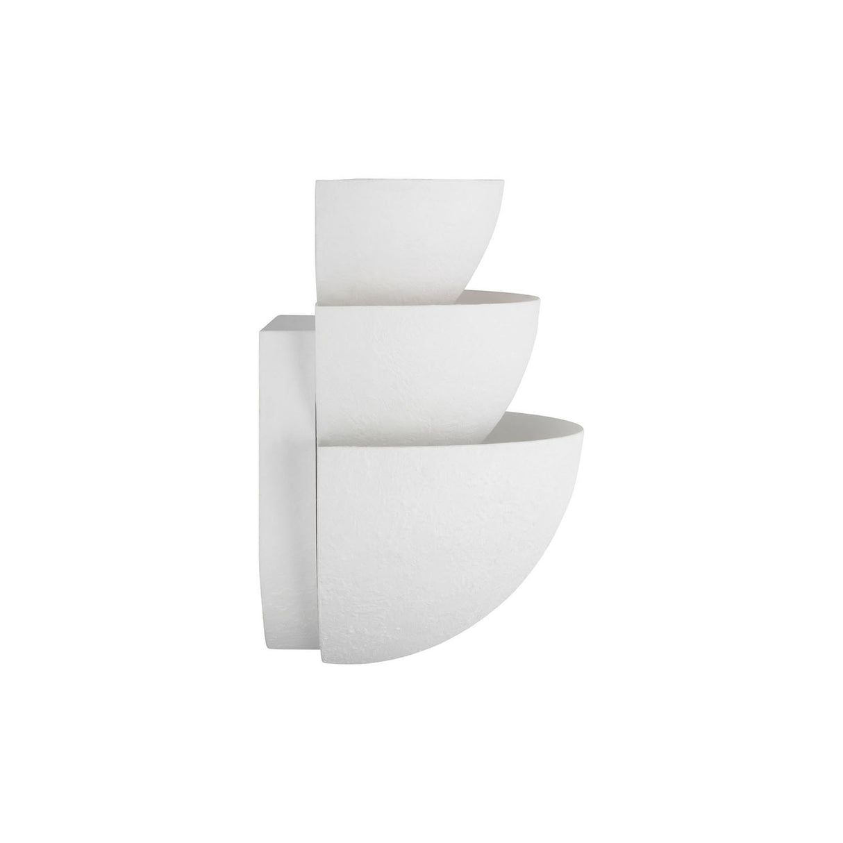 Verity Wall Sconce 8", Textured White