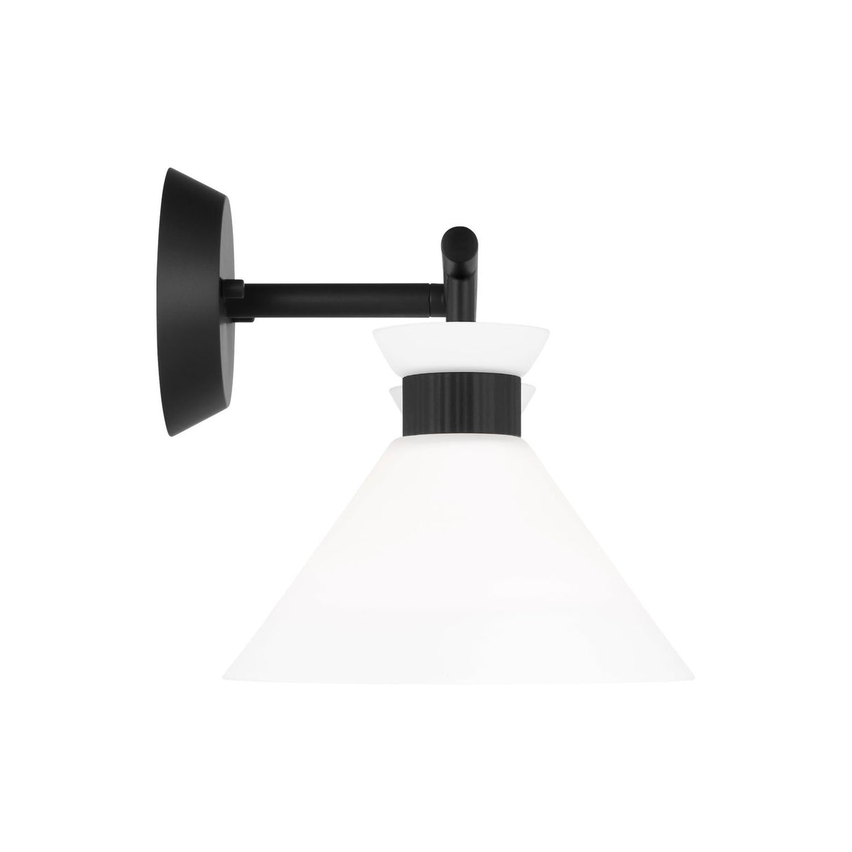 Issa 2 Light Vanity, Matte Black