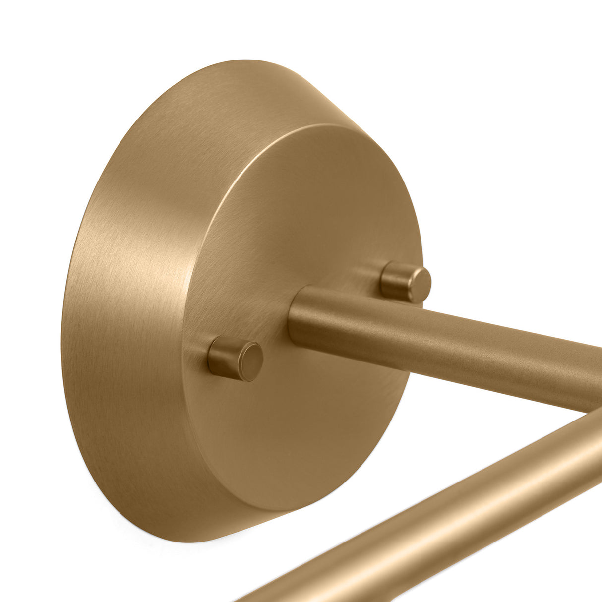 Issa 2 Light Vanity, Satin Brass