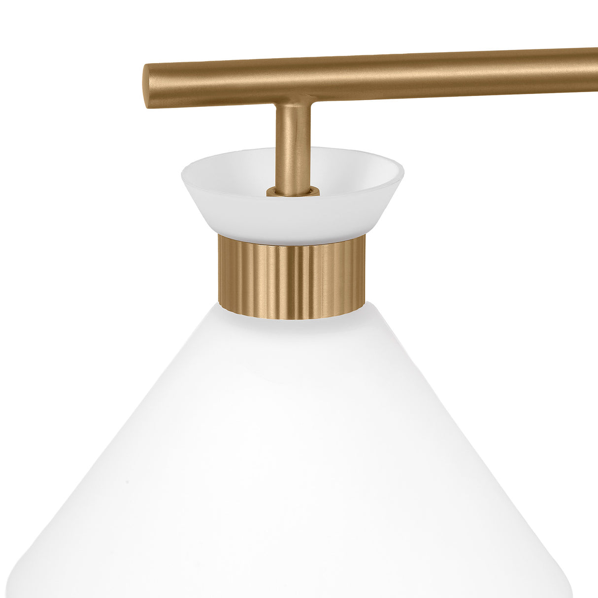 Issa 3 Light Vanity, Satin Brass