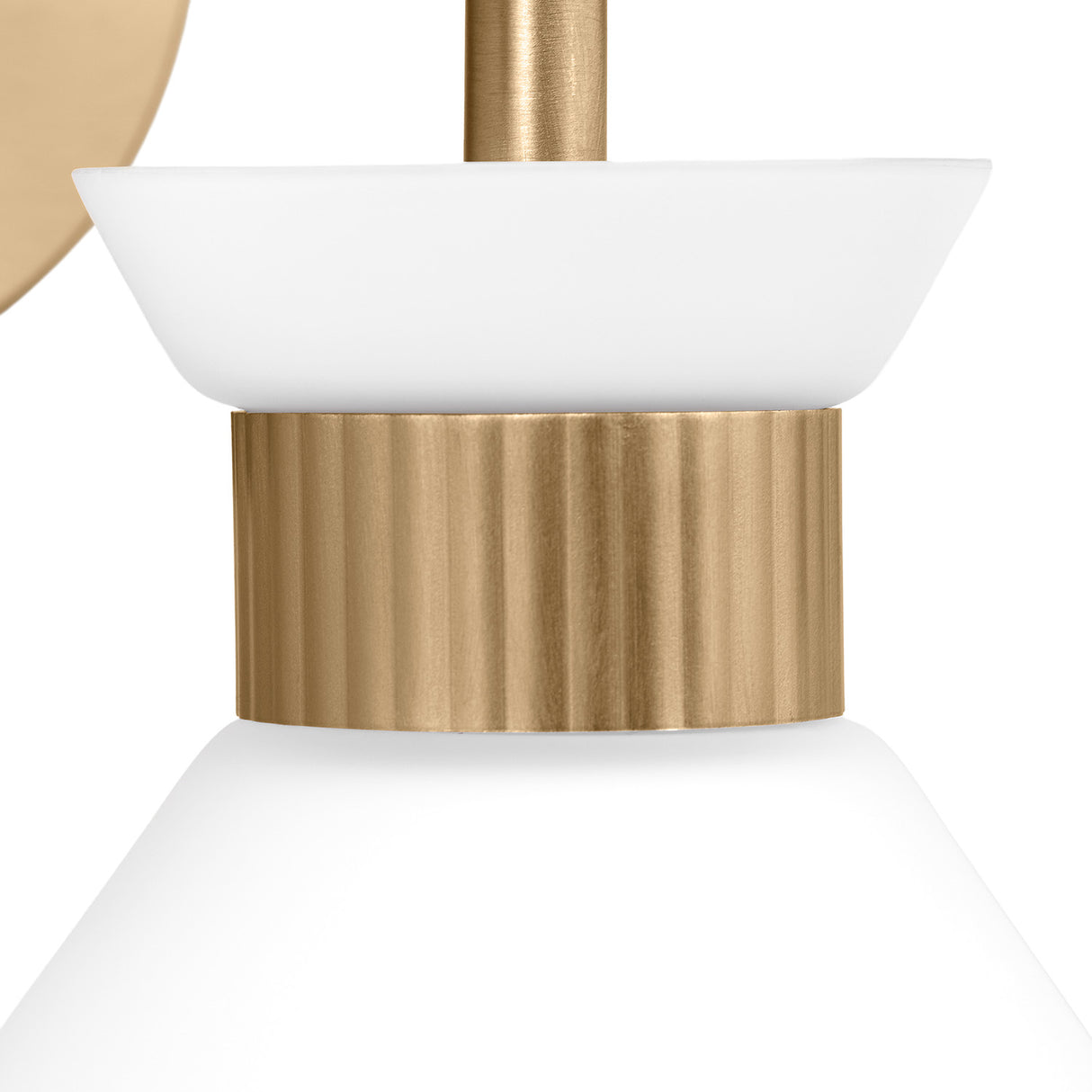 Issa 3 Light Vanity, Satin Brass