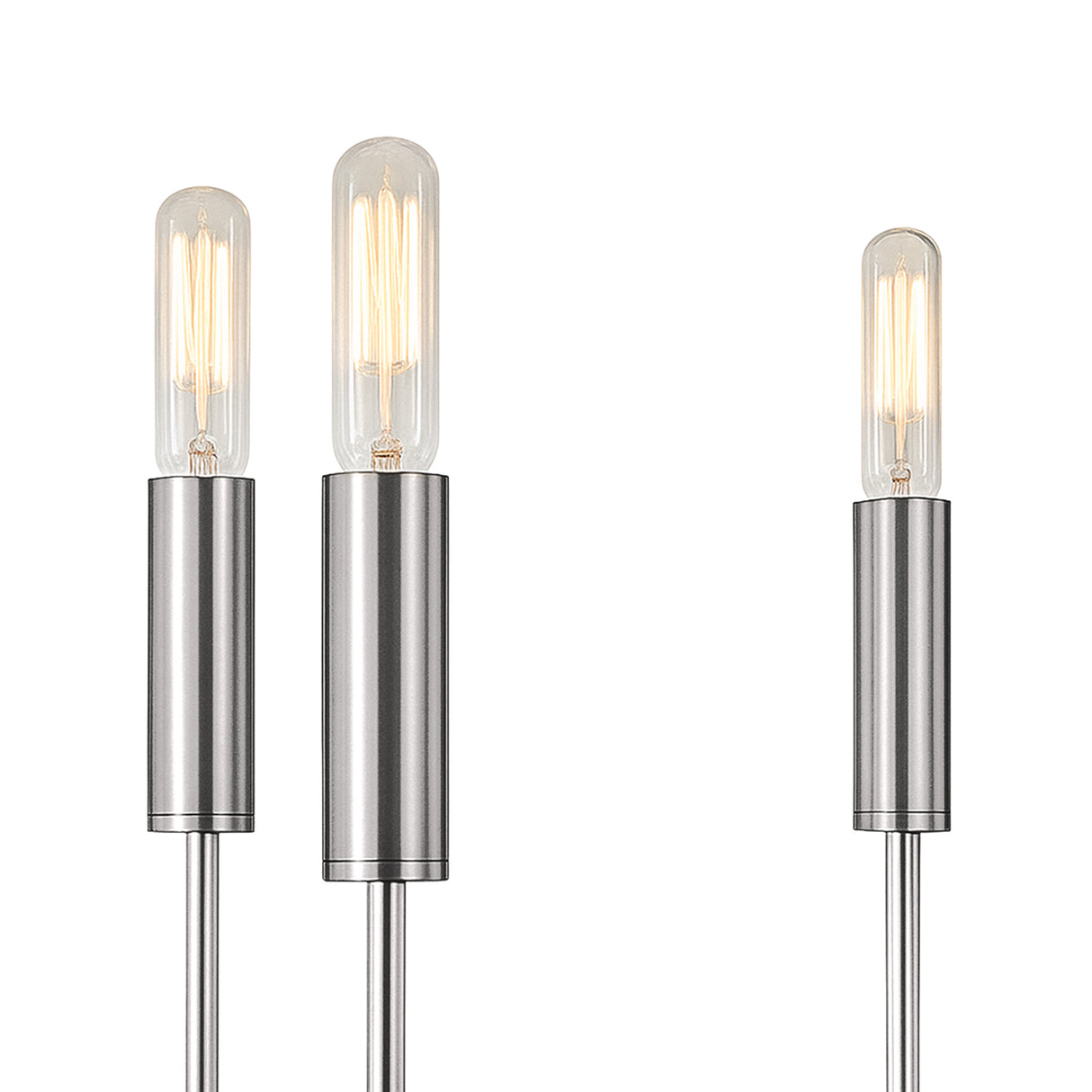 Thayer 6 Light Chandelier 24", Polished Nickel